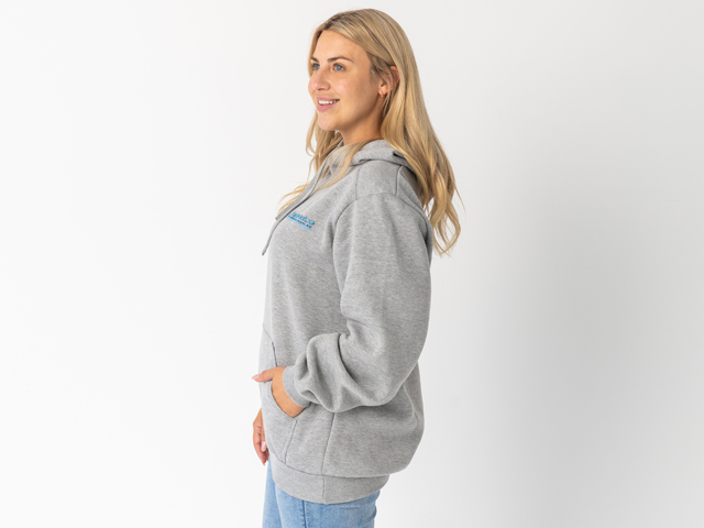 Superior Unisex Hoodie Grey Marle (Each) - SUP-HOODIE-U-GREY-XXX